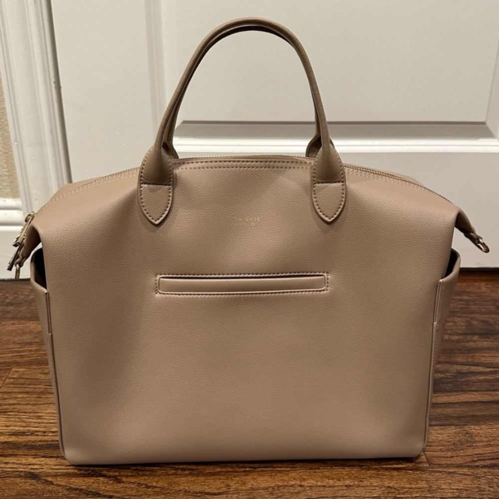 Mina Baie Emmy Midi Sand Vegan Leather